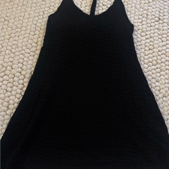 Lulu's Black Crochet CoverUp - Picture 2 of 4